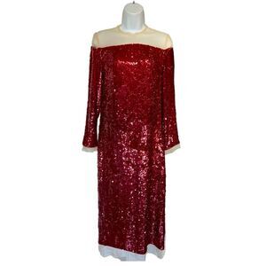 ZARA Sequin Chiffon Dress ZW Collection Size XXS.